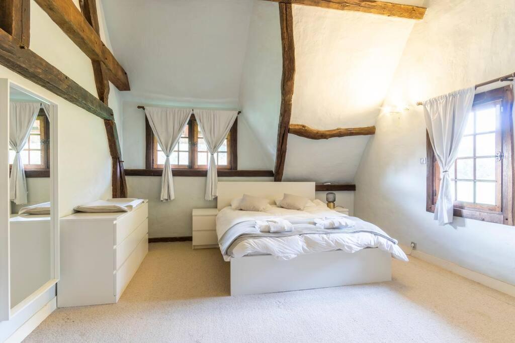 Dream 6-Bedroom Villa With Private Tennis Court Le Tilleul Екстериор снимка
