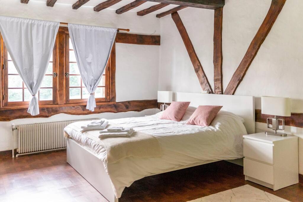 Dream 6-Bedroom Villa With Private Tennis Court Le Tilleul Екстериор снимка